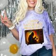 Bigfoot Saturday Morning Nostalgia Comfort Color Blast T-Shirt Amethyst