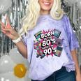 Born In The 80s Raised In The 90s Nostalgia Retro Lovers Comfort Color Blast T-Shirt Amethyst