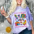 Born In The 80s Raised In The 90s Nostalgia Retro Memories Premium Tri-Blend Comfort Color Blast T-Shirt Amethyst