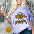 Boys Basketball Senior Class Of 2021 Teenage Graduation Comfort Color Blast T-Shirt Amethyst