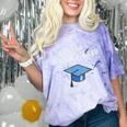 Broke College Grad Free To A Good Home Fun Graduation Comfort Color Blast T-Shirt Amethyst