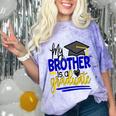 My Brother Is A Graduate Shirt Matching Family Graduation Comfort Color Blast T-Shirt Amethyst