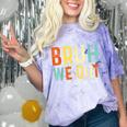 Bruh We Out 3rd Graders Third Grade Graduation Comfort Color Blast T-Shirt Amethyst