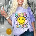 Bruh We Out 5th Graders Fifth Grade Graduation Class 2025 Comfort Color Blast T-Shirt Amethyst
