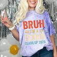 Bruh I'm A Senior Class Of 2026 Graduation Senior 2026 Comfort Color Blast T-Shirt Amethyst