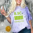 Bsc Completed Bachelor Of Science Graduation 2025 Comfort Color Blast T-Shirt Amethyst