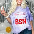BSN Nurse Graduation Essentials BSN Nursing School Student Comfort Color Blast T-Shirt Amethyst