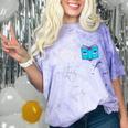 Bytes Of Memories Digital Nostalgia Concept Line Comfort Color Blast T-Shirt Amethyst