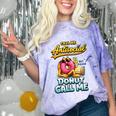 Call Me Antisocial Donut Pun Introvert Quote Comfort Color Blast T-Shirt Amethyst Call Me Antisocial Donut Pun Introvert Quote Comfort Color Blast T-Shirt Amethyst