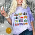 Camera Hand Drawn Old Nostalgia Retro Lens Styles Comfort Color Blast T-Shirt Amethyst Camera Hand Drawn Old Nostalgia Retro Lens Styles Comfort Color Blast T-Shirt Amethyst