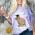 Capy Last Day Of School Capybara Graduation Quote Comfort Color Blast T-Shirt Amethyst