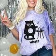 Cat What Humor Introvert Anti-Social Comfort Color Blast T-Shirt Amethyst Cat What Humor Introvert Anti-Social Comfort Color Blast T-Shirt Amethyst
