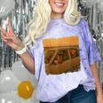Cat Sloth Dog Retro Nostalgia Roadtrip Photo Comfort Color Blast T-Shirt Amethyst