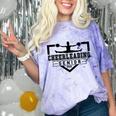 Cheerleading Senior Night Cheer Senior 2025 Graduation 30 Comfort Color Blast T-Shirt Amethyst