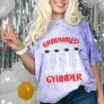 Chemistry Science Joke Graduated Cylinder Graduation T-Shirt Comfort Color Blast T-Shirt Amethyst