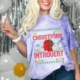 Christmas Introvert Team Introvert Introverted Xmas Comfort Color Blast T-Shirt Amethyst Christmas Introvert Team Introvert Introverted Xmas Comfort Color Blast T-Shirt Amethyst
