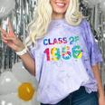 Class Of 1966 School Reunion College Highschool Graduation Comfort Color Blast T-Shirt Amethyst