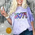 Class Of 1971 Shirt Tie Dye Senior Graduation Class Reunion Comfort Color Blast T-Shirt Amethyst