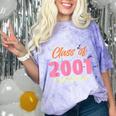 Class Of 2001 Meetup School Graduation Reunion Comfort Color Blast T-Shirt Amethyst