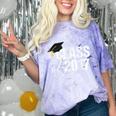 Class Of 2017 Senior Graduation Comfort Color Blast T-Shirt Amethyst