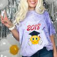 Class Of 2018 Graduation Grad For Her Tee Shirt Comfort Color Blast T-Shirt Amethyst