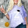 Class Of 2018 Last Name Letter Z Graduation Comfort Color Blast T-Shirt Amethyst