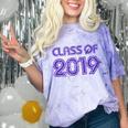Class Of 2019 High School Graduation Purple Senior Comfort Color Blast T-Shirt Amethyst