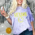 Class Of 2020 Senior 90s Grunge Graduation Comfort Color Blast T-Shirt Amethyst