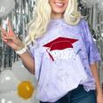 Class Of 2021 Burgundy Regalia Graduation Comfort Color Blast T-Shirt Amethyst