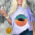 Class Of 2021 Done Senior Graduation Retro Sunset Comfort Color Blast T-Shirt Amethyst