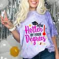 Class Of 2022 Four Degrees Hotter Graduation Day Master Grad Comfort Color Blast T-Shirt Amethyst