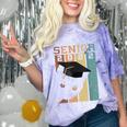 Class Of 2022 Graduation Cat Seniors Grad Comfort Color Blast T-Shirt Amethyst