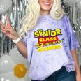 Class Of 2022 Senior 2000s Animated Movie Style Graduation Comfort Color Blast T-Shirt Amethyst