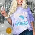 Class Of 2025 Hockey Senior Graduation Graduate Grad Comfort Color Blast T-Shirt Amethyst