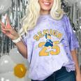 Class Of 2025 Senior 2025 Graduation Senior Boys Girls Comfort Color Blast T-Shirt Amethyst