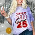 Class Of 2025 Senior 2025 Graduation Red Raglan Baseball Tee Comfort Color Blast T-Shirt Amethyst