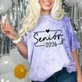 Class Of 2026 Senior 2026 Back To School Graduation 2026 Comfort Color Blast T-Shirt Amethyst