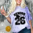 Class Of 2026 Senior 2026 Graduation Comfort Color Blast T-Shirt Amethyst