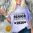 Class Of 2026 Senior Graduation Year Comfort Color Blast T-Shirt Amethyst