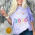 Class Of 2030 Grow With Me 2nd Grade Graduation Comfort Color Blast T-Shirt Amethyst