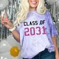 Class Of 2031 Graduation T-Shirt Comfort Color Blast T-Shirt Amethyst