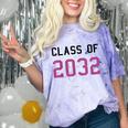 Class Of 2032 Graduation T-Shirts Comfort Color Blast T-Shirt Amethyst