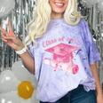 Class Of 2032 Senior 2032 Back To School 2032 Graduation Cap Comfort Color Blast T-Shirt Amethyst