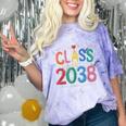 Class Of 2038 Pre K Graduate Preschool Graduation Comfort Color Blast T-Shirt Amethyst
