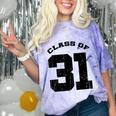 Class Of 31 Date High School Kindergarten Graduation Shirt Comfort Color Blast T-Shirt Amethyst