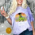 Class Of Dinosaur Apparel 2024 Graduation Graduate Dino Boy Comfort Color Blast T-Shirt Amethyst