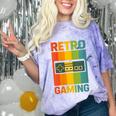 Classic Retro Gaming Nostalgia Comfort Color Blast T-Shirt Amethyst