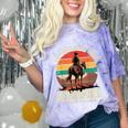 Classic Western Nostalgia Cowboy Sunset Comfort Color Blast T-Shirt Amethyst Classic Western Nostalgia Cowboy Sunset Comfort Color Blast T-Shirt Amethyst