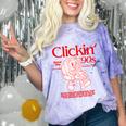 Clickin' Since The 90s Retro Computer Nostalgia Comfort Color Blast T-Shirt Amethyst