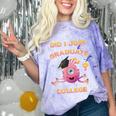 College Graduation 2018 Shirt Graduate For Her Comfort Color Blast T-Shirt Amethyst